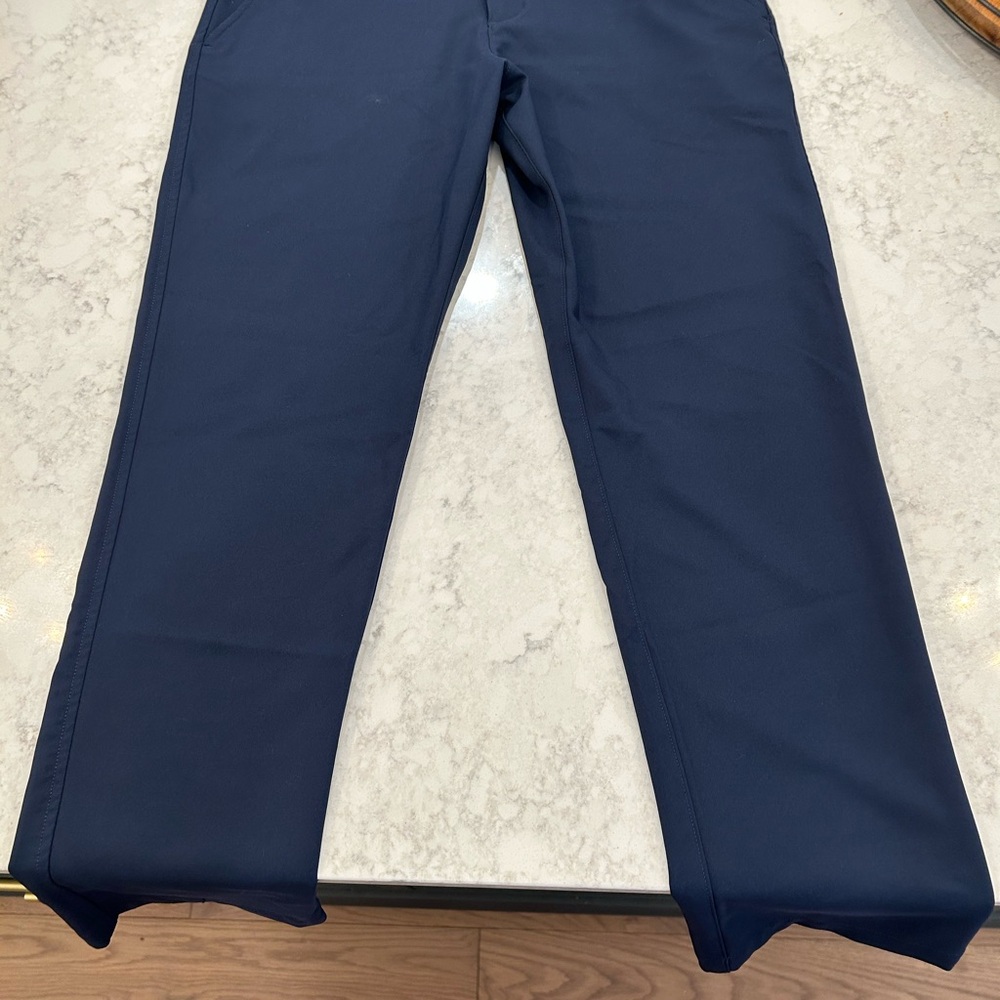 Under Armour Boy’s Navy Blue Matchplay Straight Leg Athletic Pants